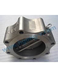 API/DIN lug spring stainless steel wafer check valve